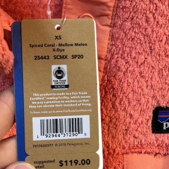 Patagonia Women’s Re-tool Snap T: Spiced Coral - Picture 5 of 5